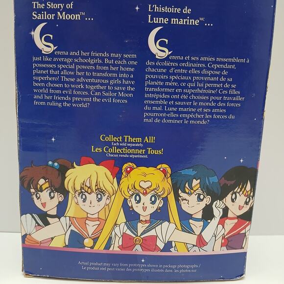 Vintage Sailor Moon 17" Sailor Mars Adventure Doll Irwin Toys 1990s Rare #53700 - Picture 12 of 16